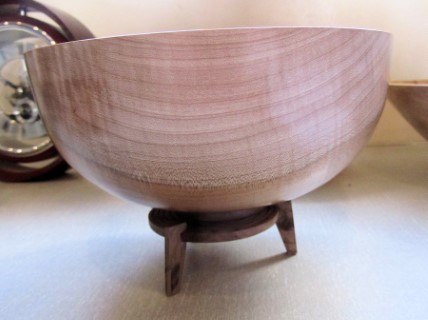 Bowl on a stand by Ken Akrill